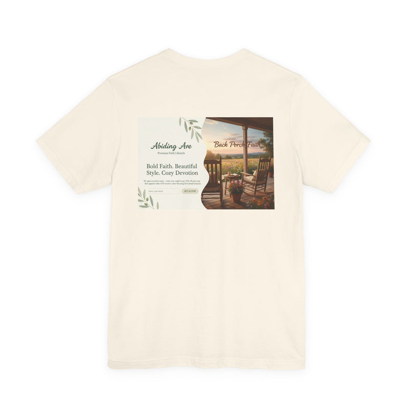 Cross Tee with Logo