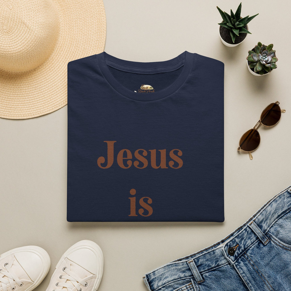 Jesus Is Holy T-Shirt — Christian Faith Tee
