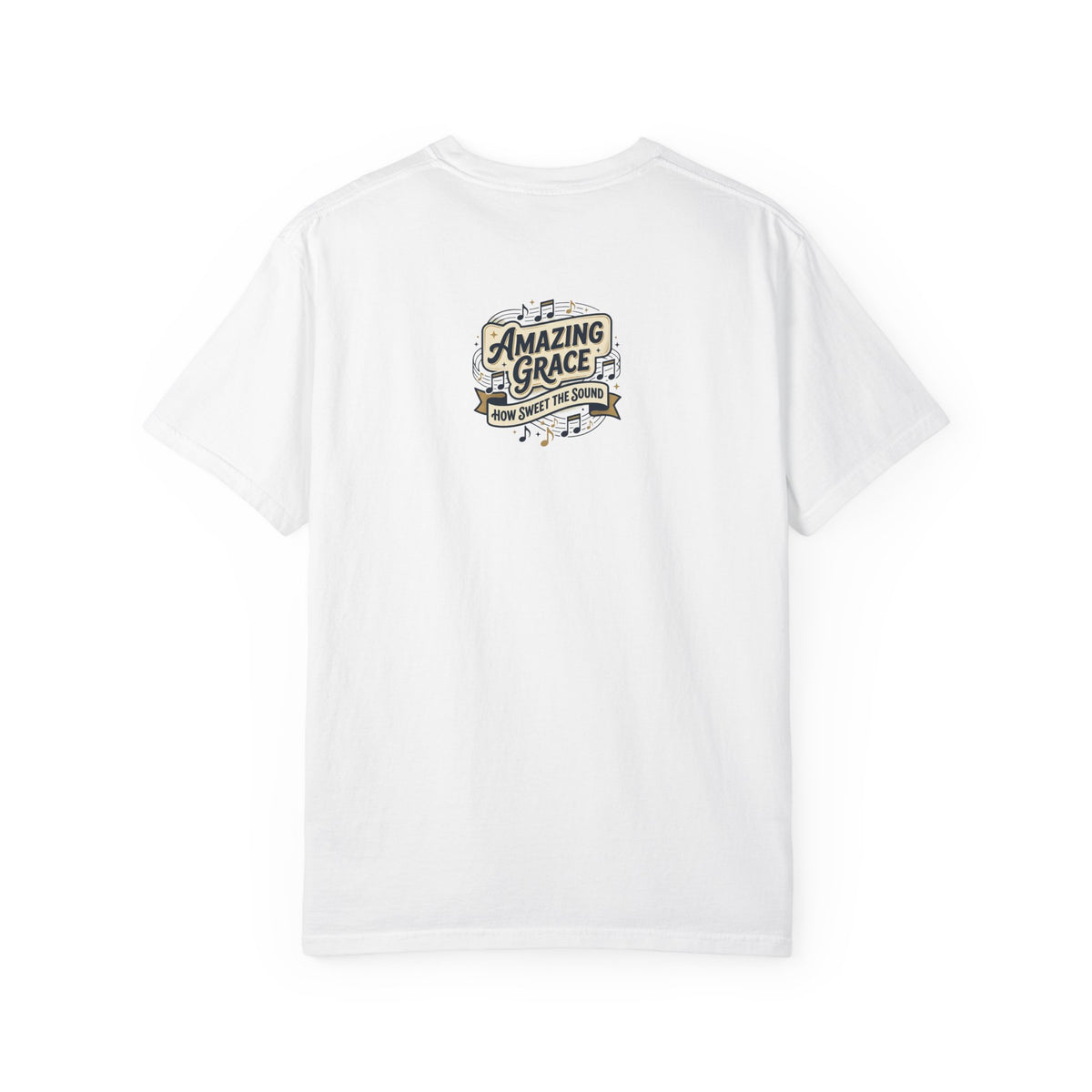 Amazing Grace T-Shirt — Musical Hymn Lyrics Tee