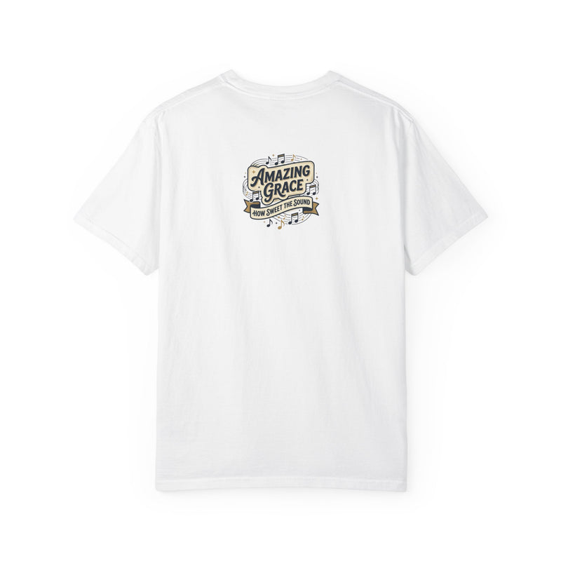 Amazing Grace T-Shirt — Musical Hymn Lyrics Tee