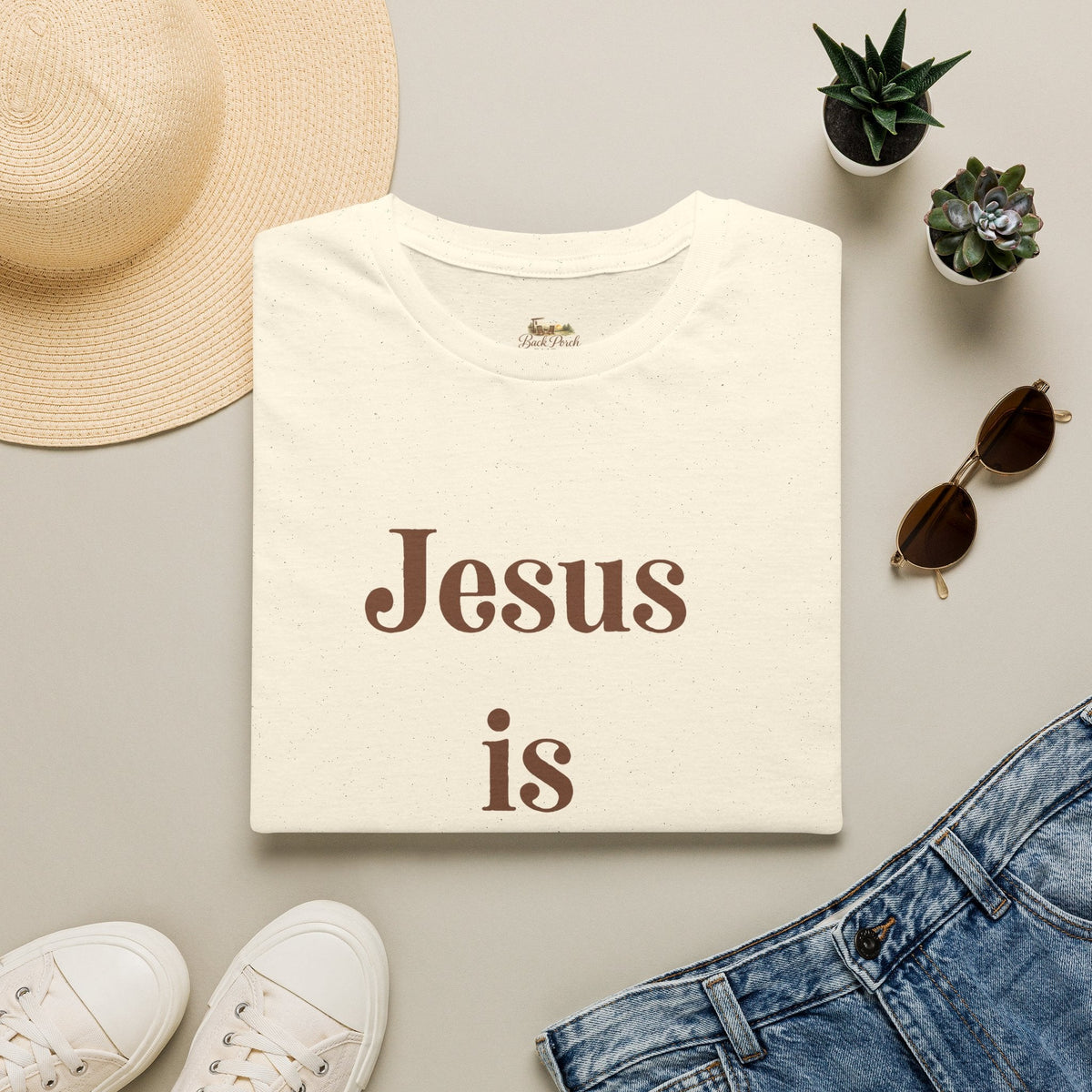 Jesus Is Holy T-Shirt — Christian Faith Tee