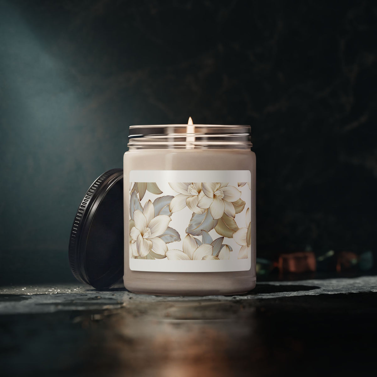 Clean Cotton Soy Candle — 9oz Scented Jar