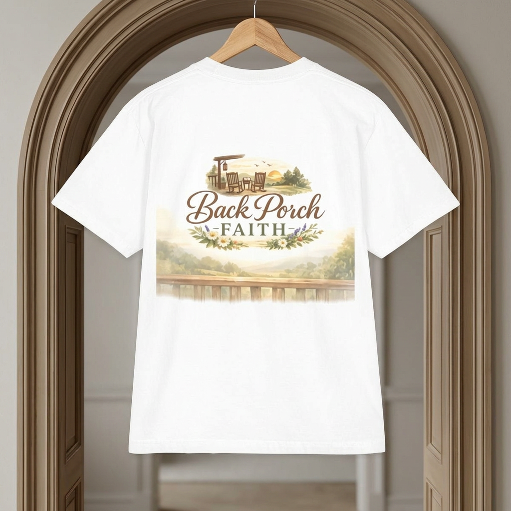 “Come Sit Awhile” T-Shirt