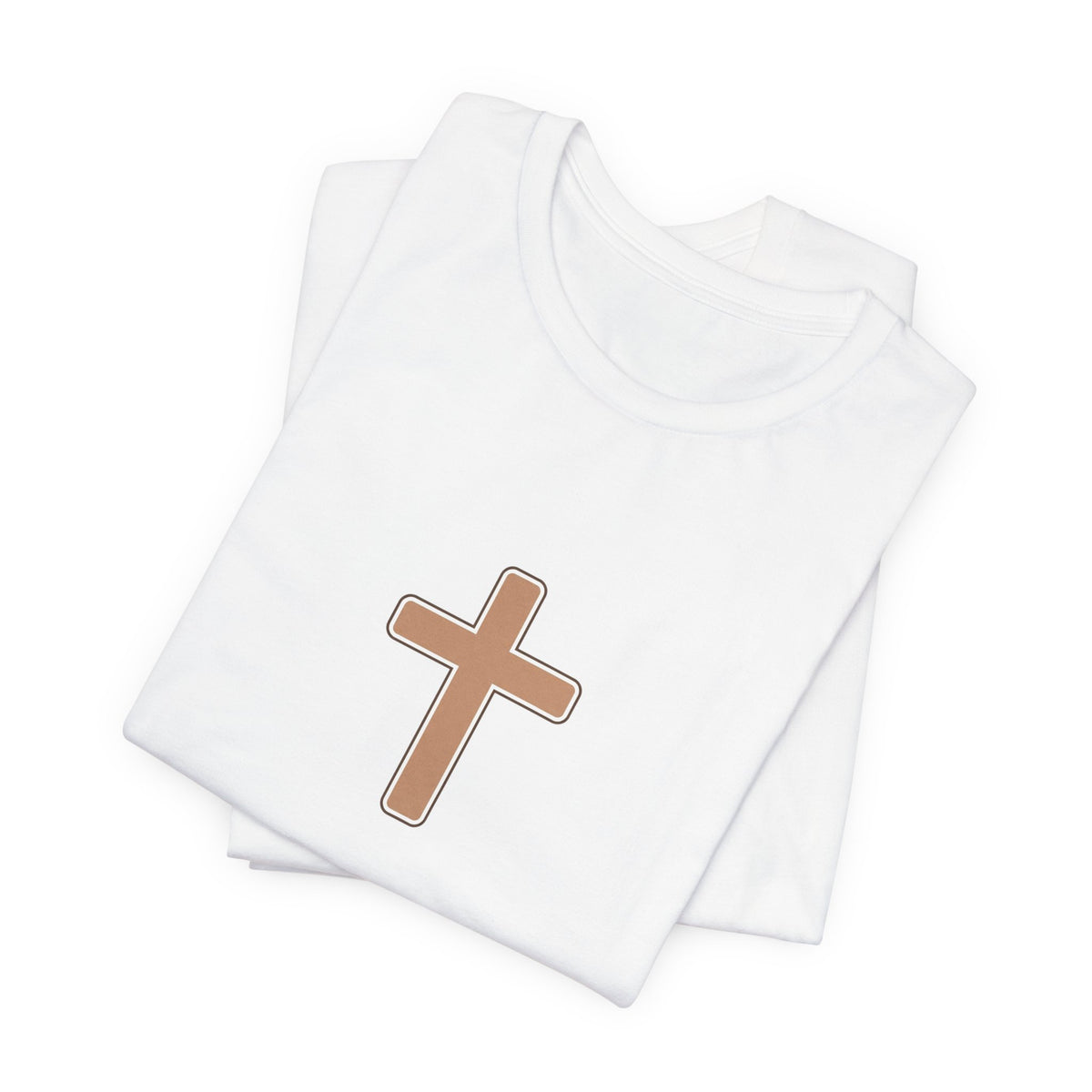 Cross Tee with Logo