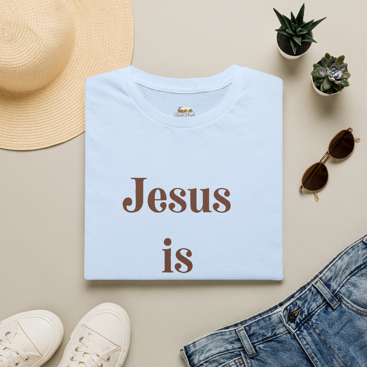 Jesus Is Holy T-Shirt — Christian Faith Tee