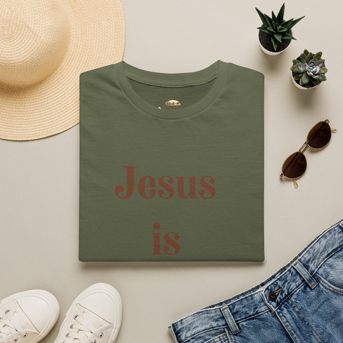 Jesus Is Holy T-Shirt — Christian Faith Tee