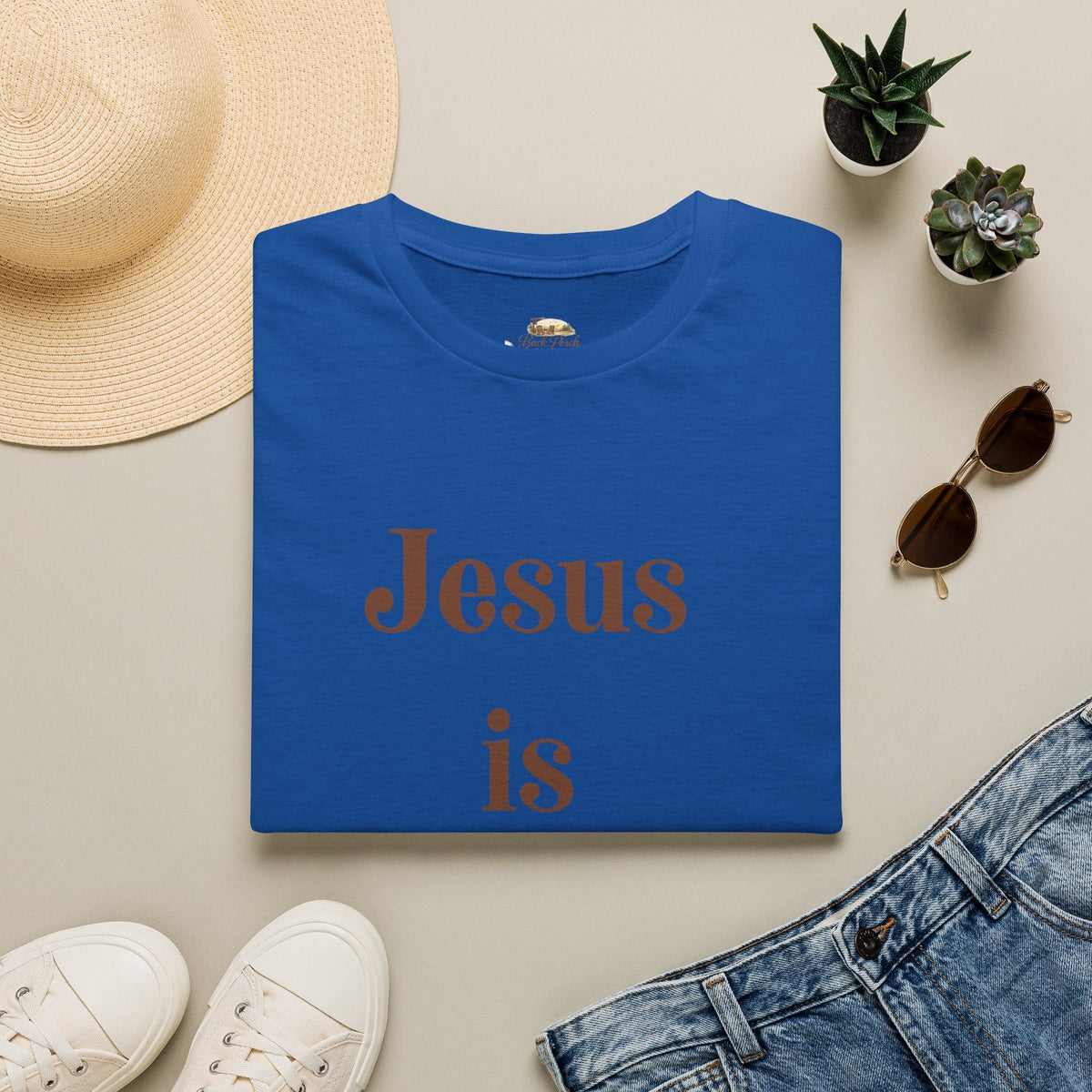 Jesus Is Holy T-Shirt — Christian Faith Tee