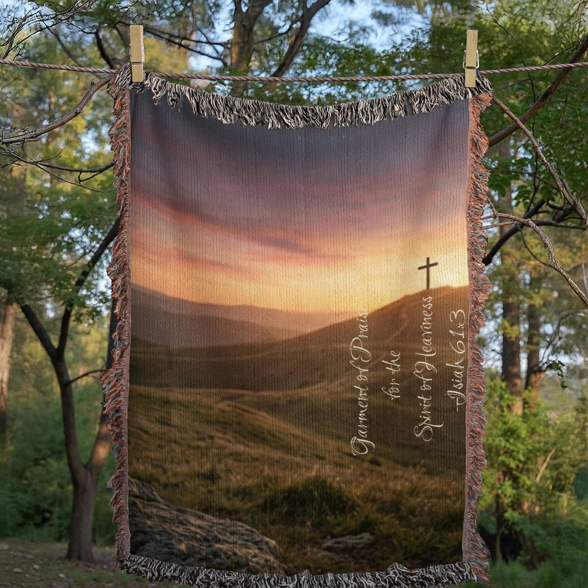 Spirit of Heaviness Prayer Blanket