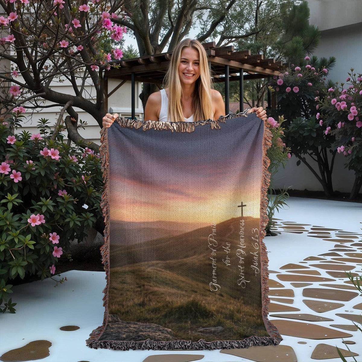 Spirit of Heaviness Prayer Blanket